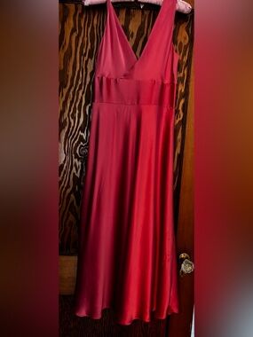 J. Crew Pink Silk Vintage MIDI Dress